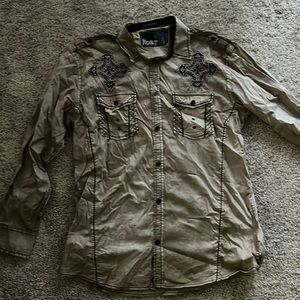 Men’s Roar Button Down Shirt
